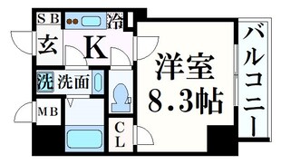 ファステート神戸ティアモの物件間取画像